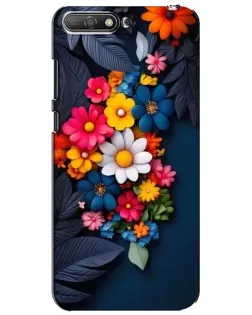 Чохол для Huawei Y6 2018 з картинкою «Квіткова феєрія»
