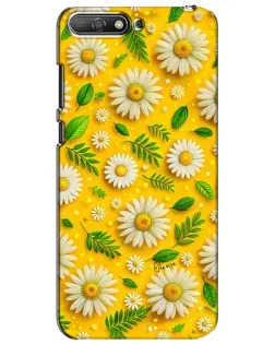 Чохол для Huawei Y6 2018 з картинкою «Ромашкове сонце»