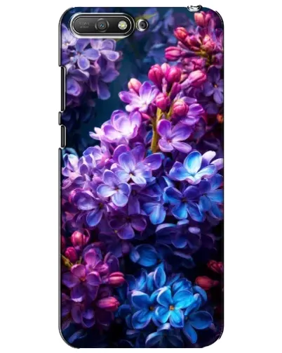 Чехол для Huawei Y6 2018 с картинкой «Сиреневый цвет»