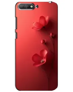 Чохол для Huawei Y6 2018 з картинкою «Макові суцвіття»