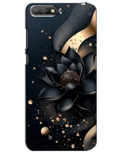 Чохол для Huawei Y6 2018 з картинкою «Чорний лотос»