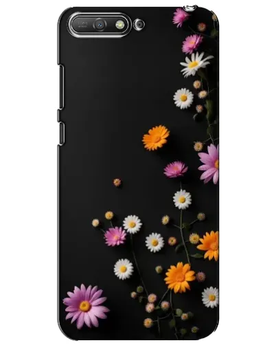 Чехол для Huawei Y6 2018 с картинкой «Цветочная композиция»