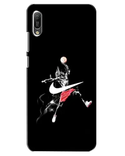 Чехол для Huawei Y6 2019 с картинкой «Jordan Jumpman» Чехол для Huawei Y6 2019 с картинкой «Jordan Jumpman»