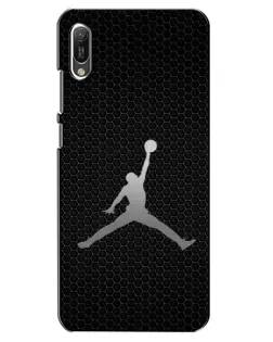 Чехол для Huawei Y6 2019 с картинкой «Jordan Dark Carbon»