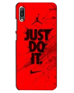 Чехол для Huawei Y6 2019 с картинкой «Nike Just Do It»