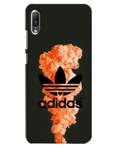 Чехол для Huawei Y6 2019 с картинкой «Оранжевый дым Adidas» Чехол для Huawei Y6 2019 с картинкой «Оранжевый дым Adidas»