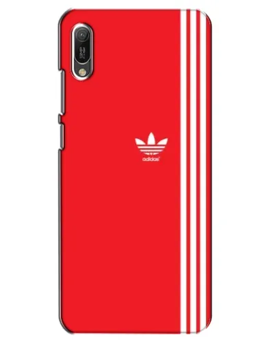 Чехол для Huawei Y6 2019 с картинкой «Красный минимализм Adidas» Чехол для Huawei Y6 2019 с картинкой «Красный минимализм Adidas»