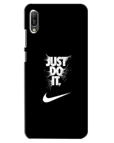 Чехол для Huawei Y6 2019 с картинкой «Текстовый принт Nike» Чехол для Huawei Y6 2019 с картинкой «Текстовый принт Nike»