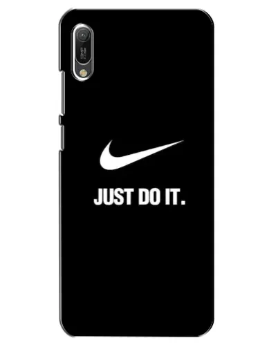 Чехол для Huawei Y6 2019 с картинкой «Классический принт Nike» Чехол для Huawei Y6 2019 с картинкой «Классический принт Nike»