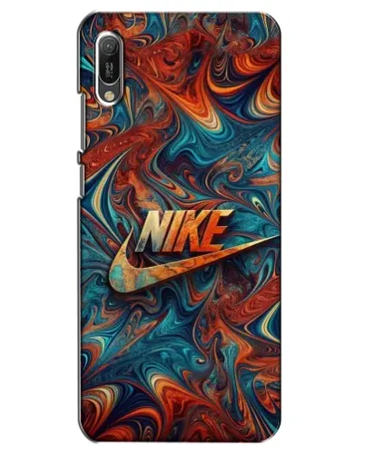Чехол для Huawei Y6 2019 с картинкой «Nike в абстракции» Чехол для Huawei Y6 2019 с картинкой «Nike в абстракции»