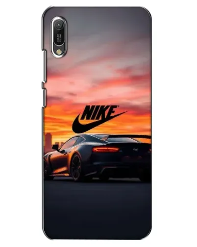 Чехол для Huawei Y6 2019 с картинкой «Nike и суперкар» Чехол для Huawei Y6 2019 с картинкой «Nike и суперкар»