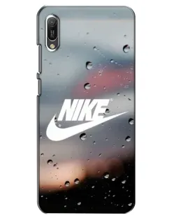 Чехол для Huawei Y6 2019 с картинкой «Nike в стиле ретро»
