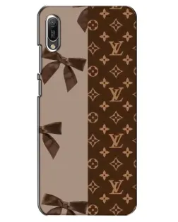 Чехол для Huawei Y6 2019 с картинкой «Louis Vuitton — банты»
