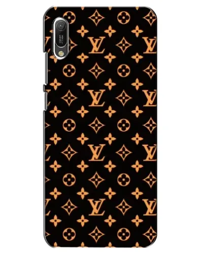 Чехол для Huawei Y6 2019 с картинкой «Золотая монограмма LV» Чехол для Huawei Y6 2019 с картинкой «Золотая монограмма LV»