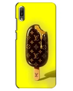 Чехол для Huawei Y6 2019 с картинкой «Мороженое от LV»