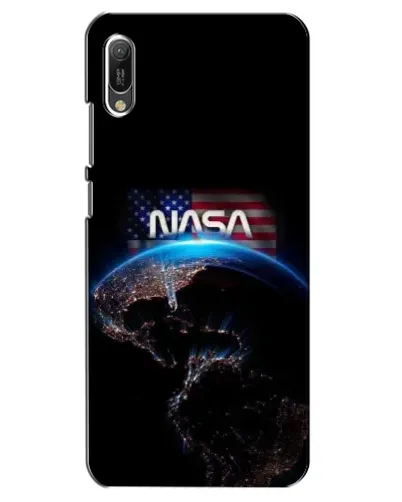Чехол для Huawei Y6 2019 с картинкой «Земля из космоса NASA»