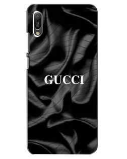Чехол для Huawei Y6 2019 с картинкой «Gucci — шелковые волны»