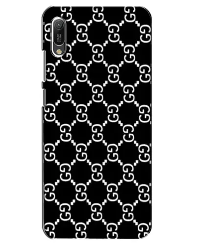Чехол для Huawei Y6 2019 с картинкой «Gucci — сетчатый паттерн»