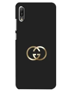 Чехол для Huawei Y6 2019 с картинкой «Минимализм Gucci»