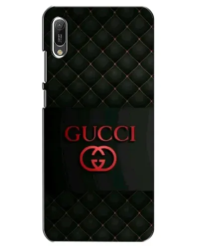 Чехол для Huawei Y6 2019 с картинкой «Gucci — стеганый черный»