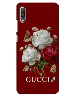 Чехол для Huawei Y6 2019 с картинкой «Gucci —  сад»