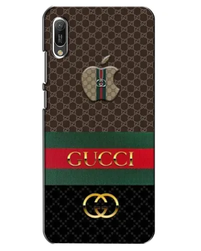 Чехол для Huawei Y6 2019 с картинкой «Gucci — брендированный десерт»