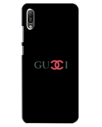 Чехол для Huawei Y6 2019 с картинкой «Gucci — красный градиент»