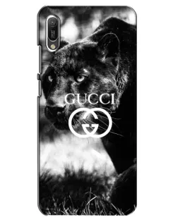 Чехол для Huawei Y6 2019 с картинкой «Gucci — дикая природа»