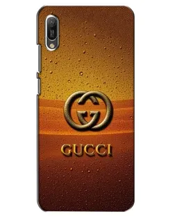 Чехол для Huawei Y6 2019 с картинкой «Gucci — солнечный градиент»