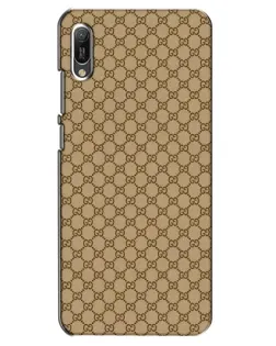 Чехол для Huawei Y6 2019 с картинкой «Gucci — классический беж»