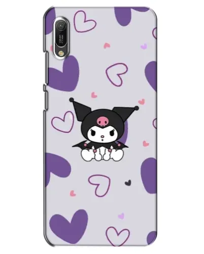 Чехол для Huawei Y6 2019 с картинкой «Kuromi и лавандовые сердца» Чехол для Huawei Y6 2019 с картинкой «Kuromi и лавандовые сердца»