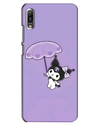 Чехол для Huawei Y6 2019 с картинкой «Kuromi с зонтиком» Чехол для Huawei Y6 2019 с картинкой «Kuromi с зонтиком»