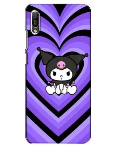 Чехол для Huawei Y6 2019 с картинкой «Kuromi и фиолетовые сердца» Чехол для Huawei Y6 2019 с картинкой «Kuromi и фиолетовые сердца»