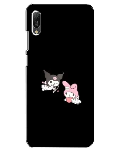 Чехол для Huawei Y6 2019 с картинкой «My Melody и Kuromi» Чехол для Huawei Y6 2019 с картинкой «My Melody и Kuromi»
