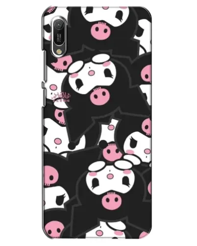 Чехол для Huawei Y6 2019 с картинкой «Паттерн голов Куроми» Чехол для Huawei Y6 2019 с картинкой «Паттерн голов Куроми»