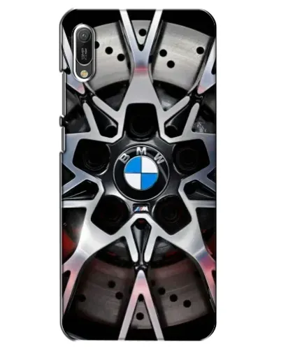 Чехол для Huawei Y6 2019 с картинкой «BMW — деталь диска»