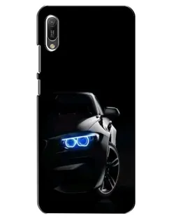 Чехол для Huawei Y6 2019 с картинкой «BMW — ночной взгляд»