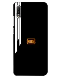 Чехол для Huawei Y6 2019 с картинкой «PUBG — вертикальные линии»