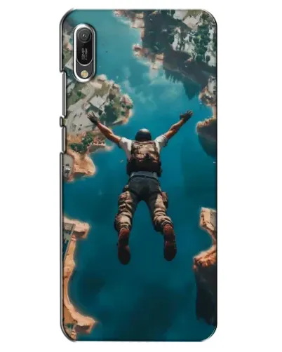 Чехол для Huawei Y6 2019 с картинкой «PUBG — свободное падение» Чехол для Huawei Y6 2019 с картинкой «PUBG — свободное падение»
