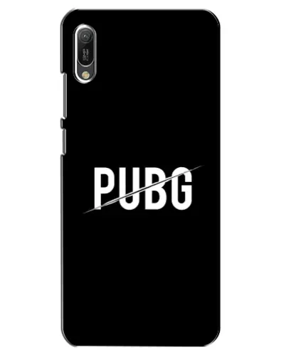 Чехол для Huawei Y6 2019 с картинкой «PUBG — белый логотип» Чехол для Huawei Y6 2019 с картинкой «PUBG — белый логотип»
