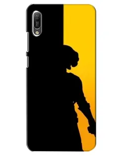 Чехол для Huawei Y6 2019 с картинкой «Тень воина PUBG»