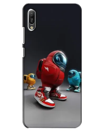 Чехол для Huawei Y6 2019 с картинкой «Among Us — 3D стиль» Чехол для Huawei Y6 2019 с картинкой «Among Us — 3D стиль»
