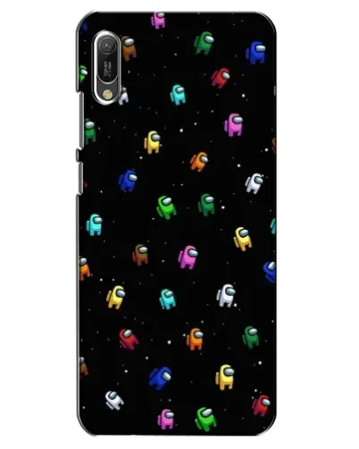 Чехол для Huawei Y6 2019 с картинкой «Экипаж Among Us» Чехол для Huawei Y6 2019 с картинкой «Экипаж Among Us»