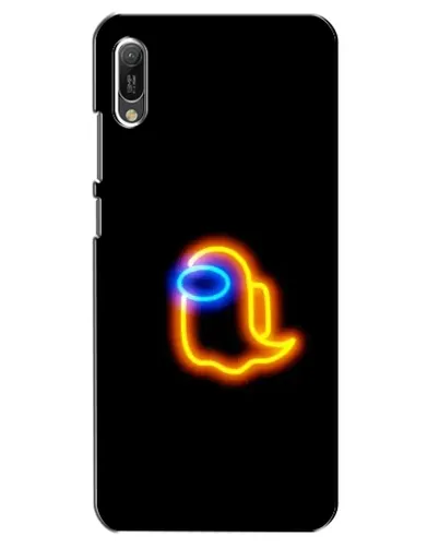 Чехол для Huawei Y6 2019 с картинкой «Among Us неоновое сияние» Чехол для Huawei Y6 2019 с картинкой «Among Us неоновое сияние»