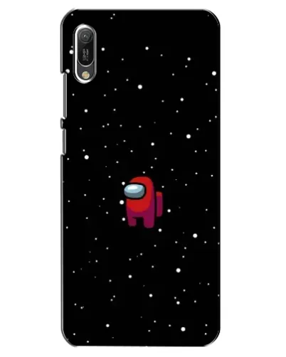 Чехол для Huawei Y6 2019 с картинкой «Красный Among Us» Чехол для Huawei Y6 2019 с картинкой «Красный Among Us»
