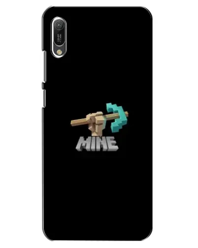 Чехол для Huawei Y6 2019 с картинкой «Алмазная кирка»
