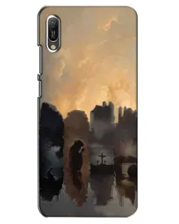 Чехол для Huawei Y6 2019 с картинкой «Дорога к вере»