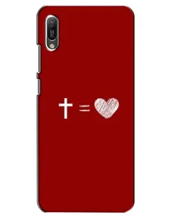 Чохол для Huawei Y6 2019 з картинкою «Рівняння любові»