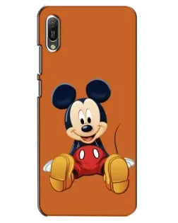 Чехол для Huawei Y6 2019 с картинкой «Микки отдыхает»