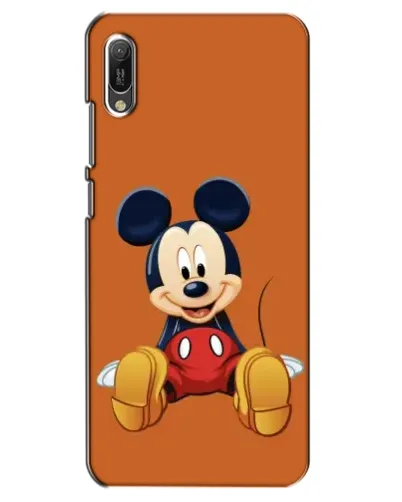 Чехол для Huawei Y6 2019 с картинкой «Микки отдыхает» Чехол для Huawei Y6 2019 с картинкой «Микки отдыхает»
